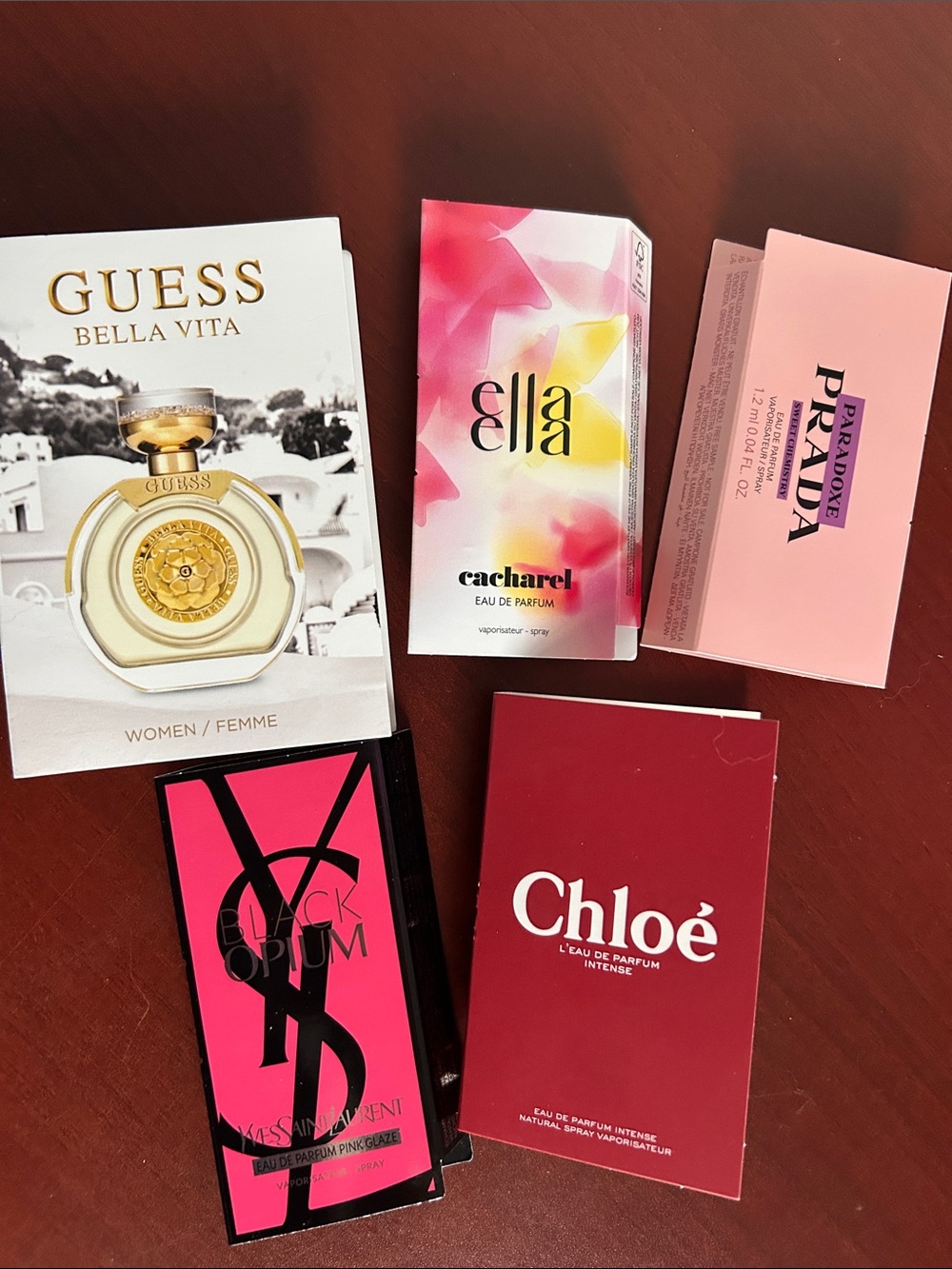 5 pieces women’s sample set
